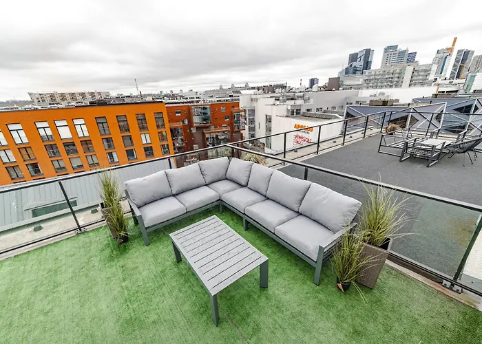 Rotermann Quarter Apartment With Rooftop Terrace & Panoramic View