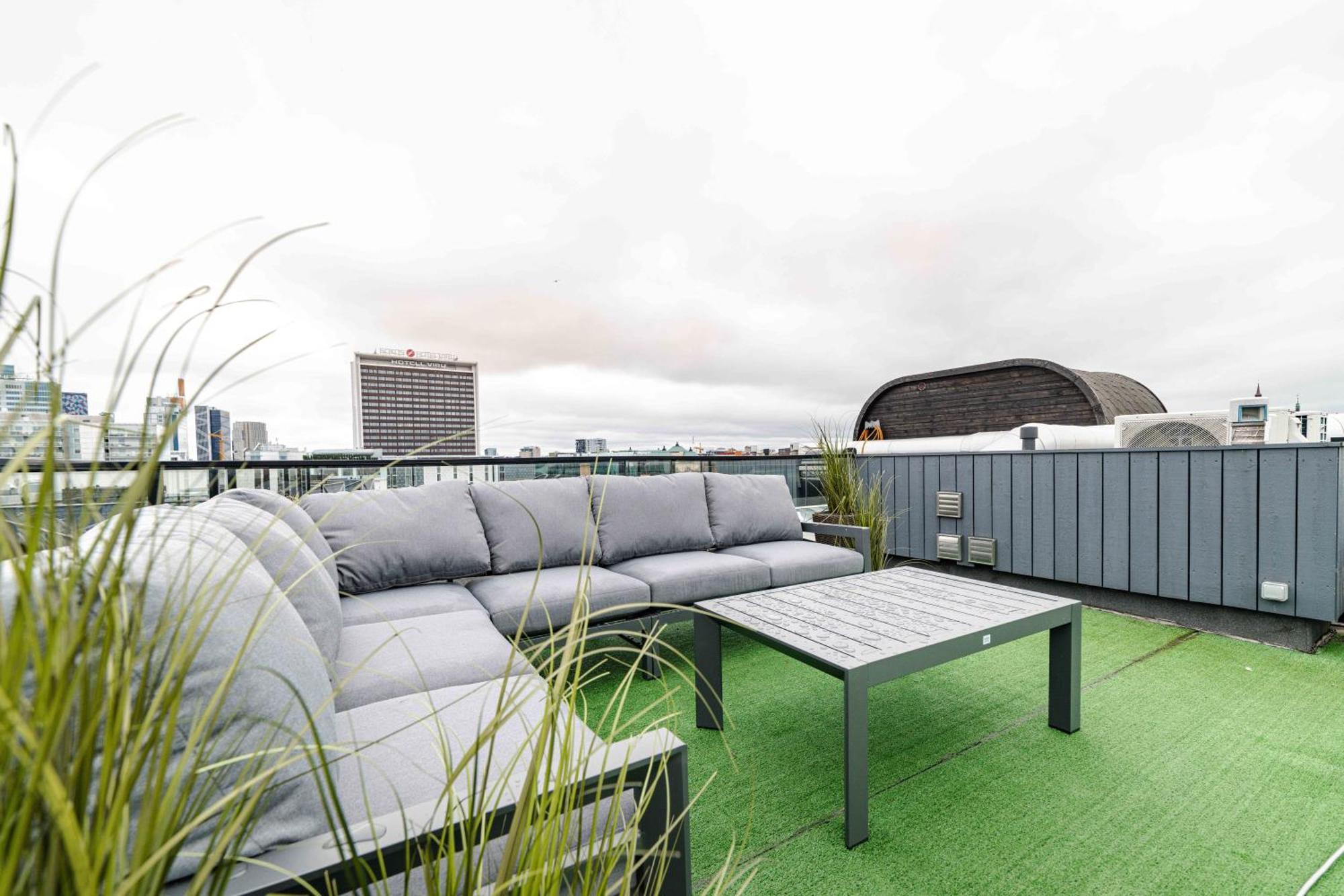Rotermann Quarter With Rooftop Terrace & Panoramic View Lägenhet *